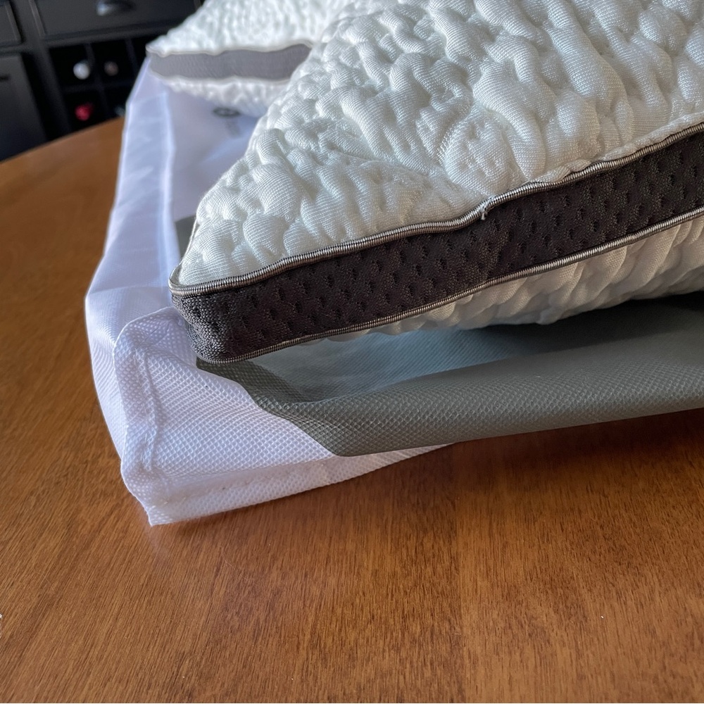 Sleep Number Comfortfit Pillow, Standard Size, Curved For Side & Back Sleepers - Picture 8 of 9